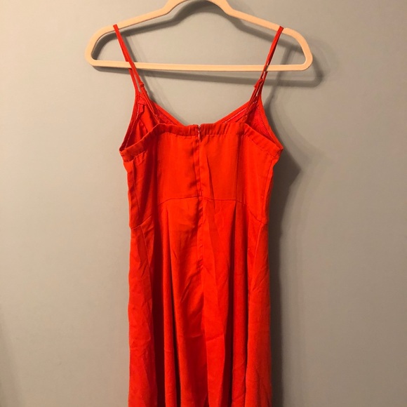 Dynamite Red Spaghetti Strap Dress - Picture 3 of 3